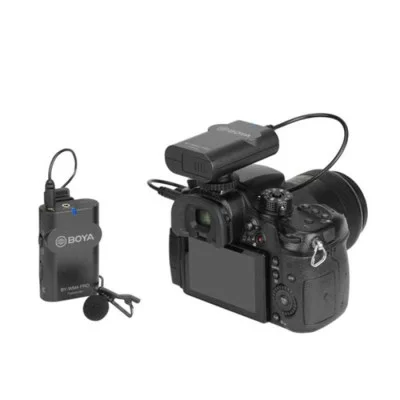 BOYA Wireless Microphone for DSLRs and Smartphones - Black